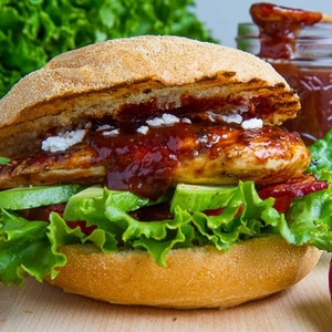 Bbq Bacon Kyllingesandwich