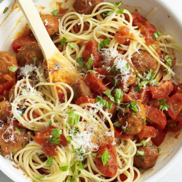 Spaghetti Og Frikadeller Til Børn