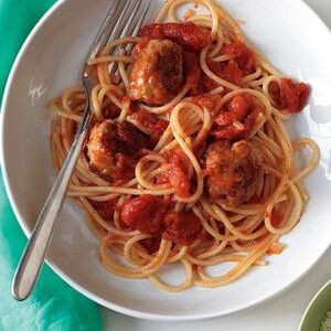 Spaghetti Mini Frikadeller