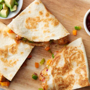 Kylling Fajita Quesadillas