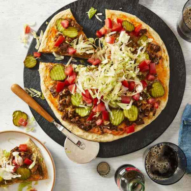 Vegetarisk Hot Pizza