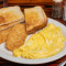 2 Eggs With Hash Browns Toast