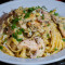 Fetuchini Alfredo Con Pollo