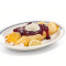 Citron Ricotta Blandede Berry Crepes