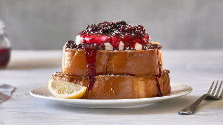 Ny! Tyk 'N Fluffy Lemon Ricotta Blandet Berry French Toast